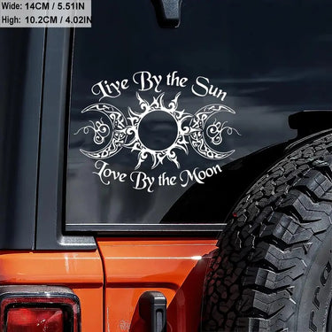 Live by the Sun Vinyl Sticker